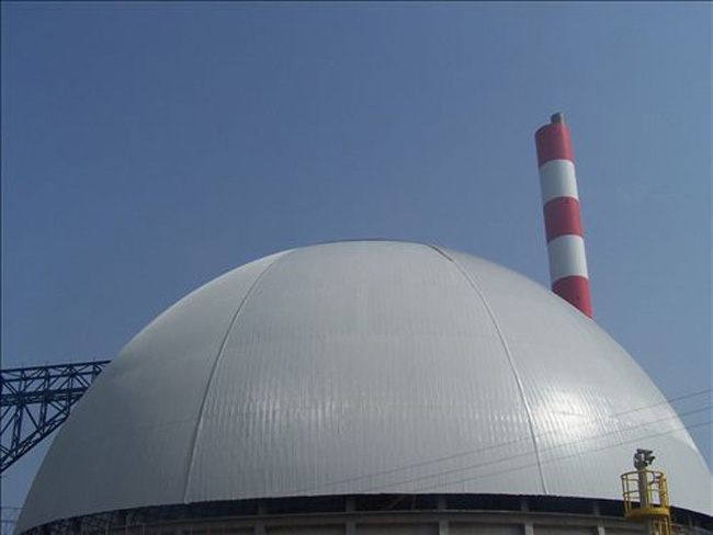 西宁球形发电厂网架工程