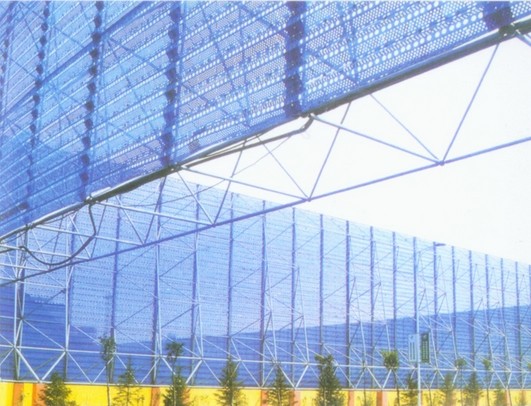 西宁环保扫风墙网架工程